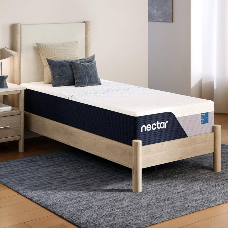 Nectar Classic Memory Foam Twin XL 80x38x12