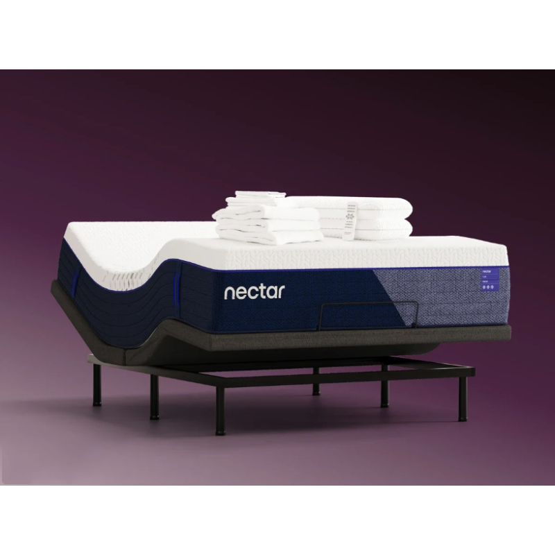 Nectar Luxe Adjustable Bed Setup (Full size)