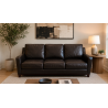Premium Genuine Leather Sofa by Seven Seas Seating