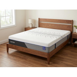 Nectar Luxe Hybrid King 80x76x14